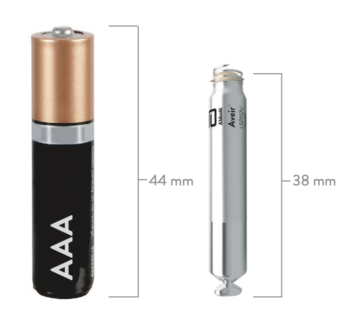 最新のリードレスペースメーカー「Aveir VR Leadless Pacemaker」