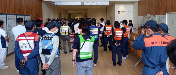 令和8年度県総合防災訓練に参加